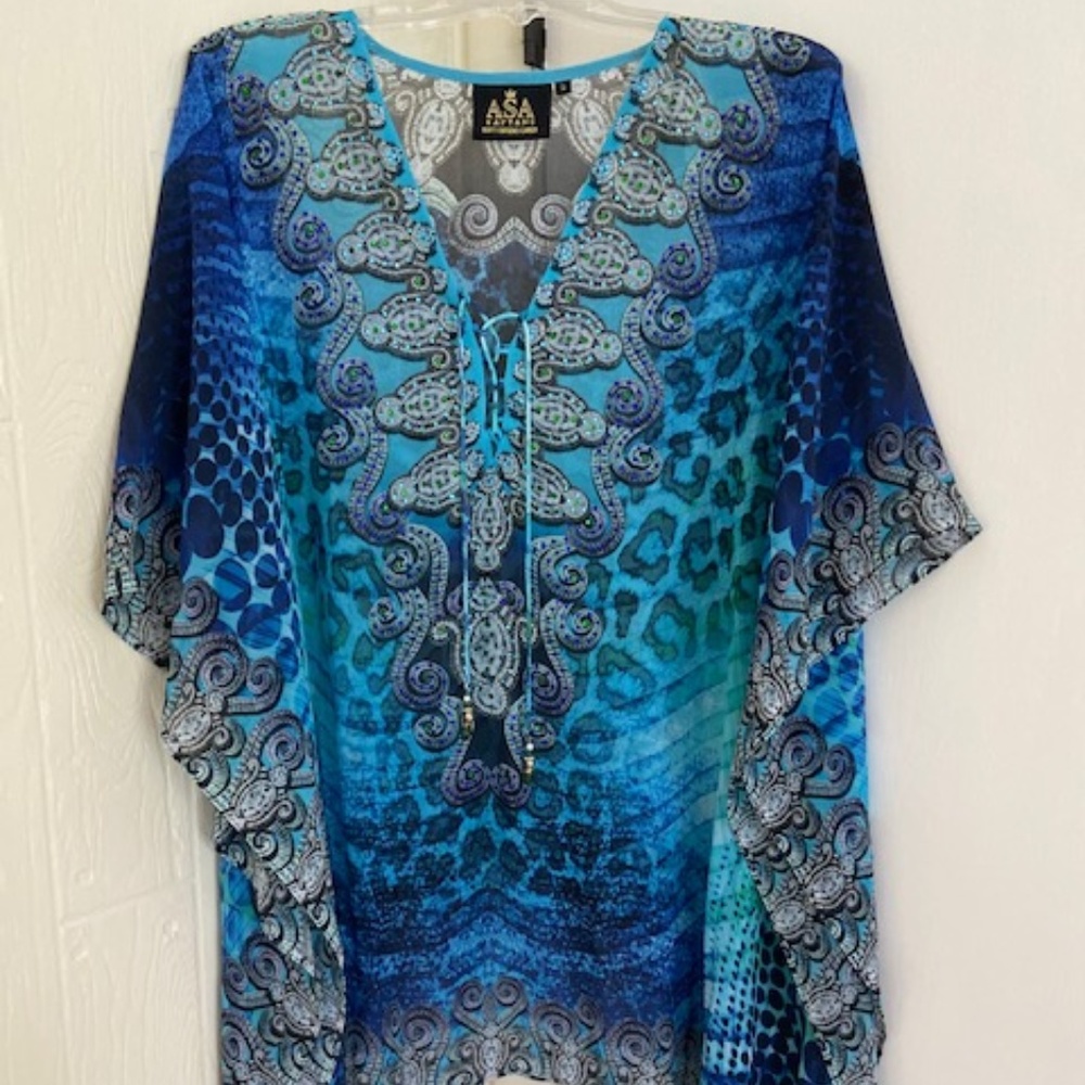ASA SANTORINI Short Kaftan